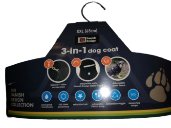 Danish Design 3 in 1 Dog Coat - Image 5